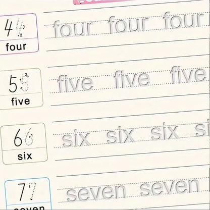 Magic Reusable Handwriting Workbook Set (4 Books) - Zghartoys