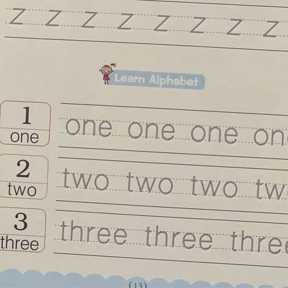 Magic Reusable Handwriting Workbook Set (4 Books) - Zghartoys
