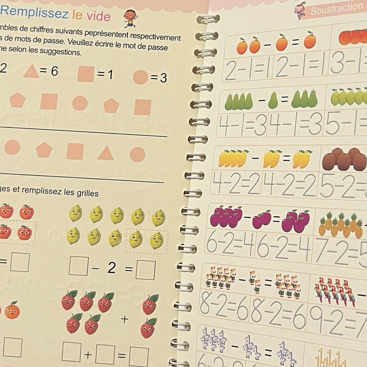 Magic Reusable Handwriting Workbook Set (4 Books) - Zghartoys