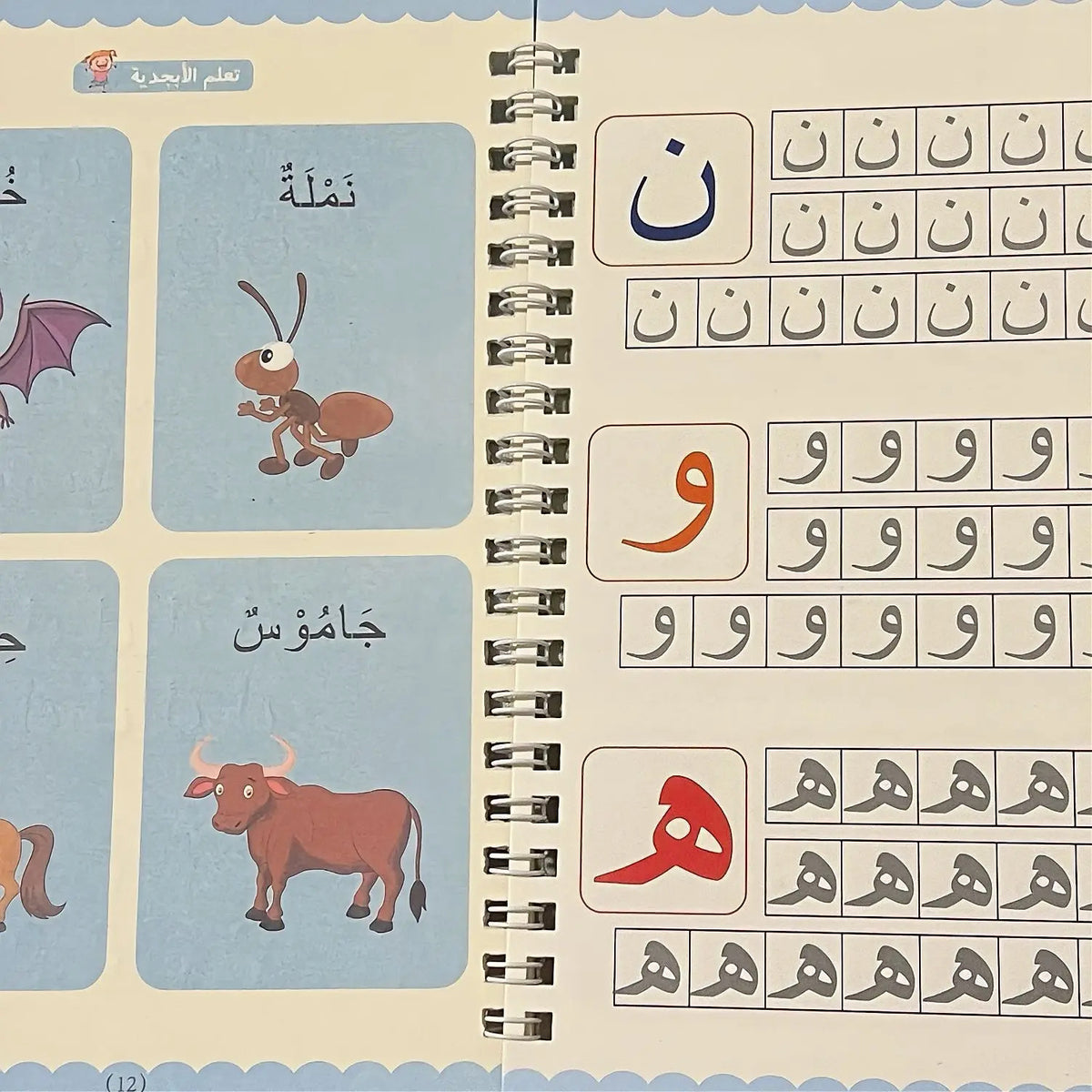 Magic Reusable Handwriting Workbook Set (4 Books) - Zghartoys