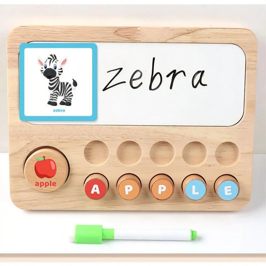 Alphabet & Numbers Recognition Board - Zghartoys