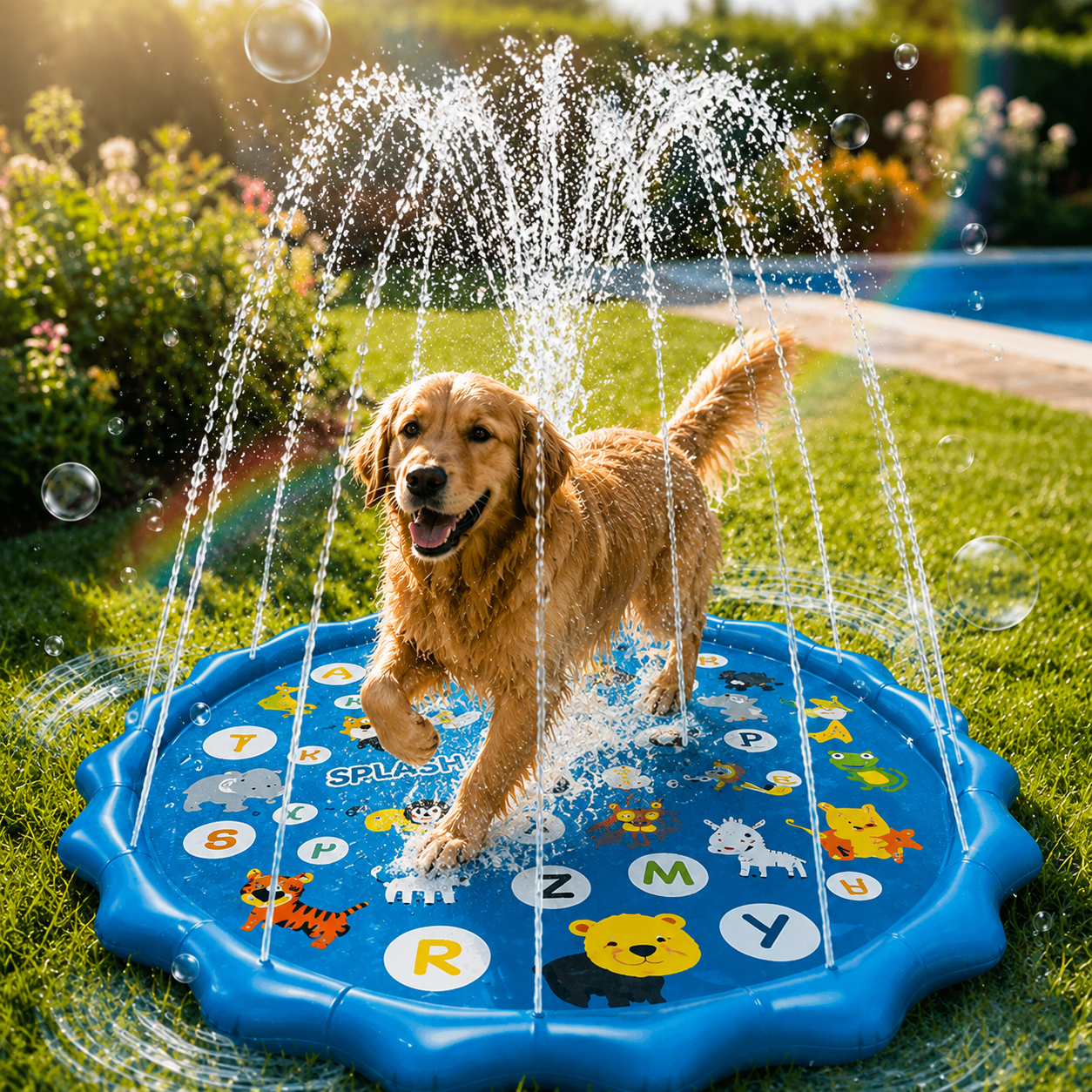 Inflatable Splash Play Mat - Zghartoys