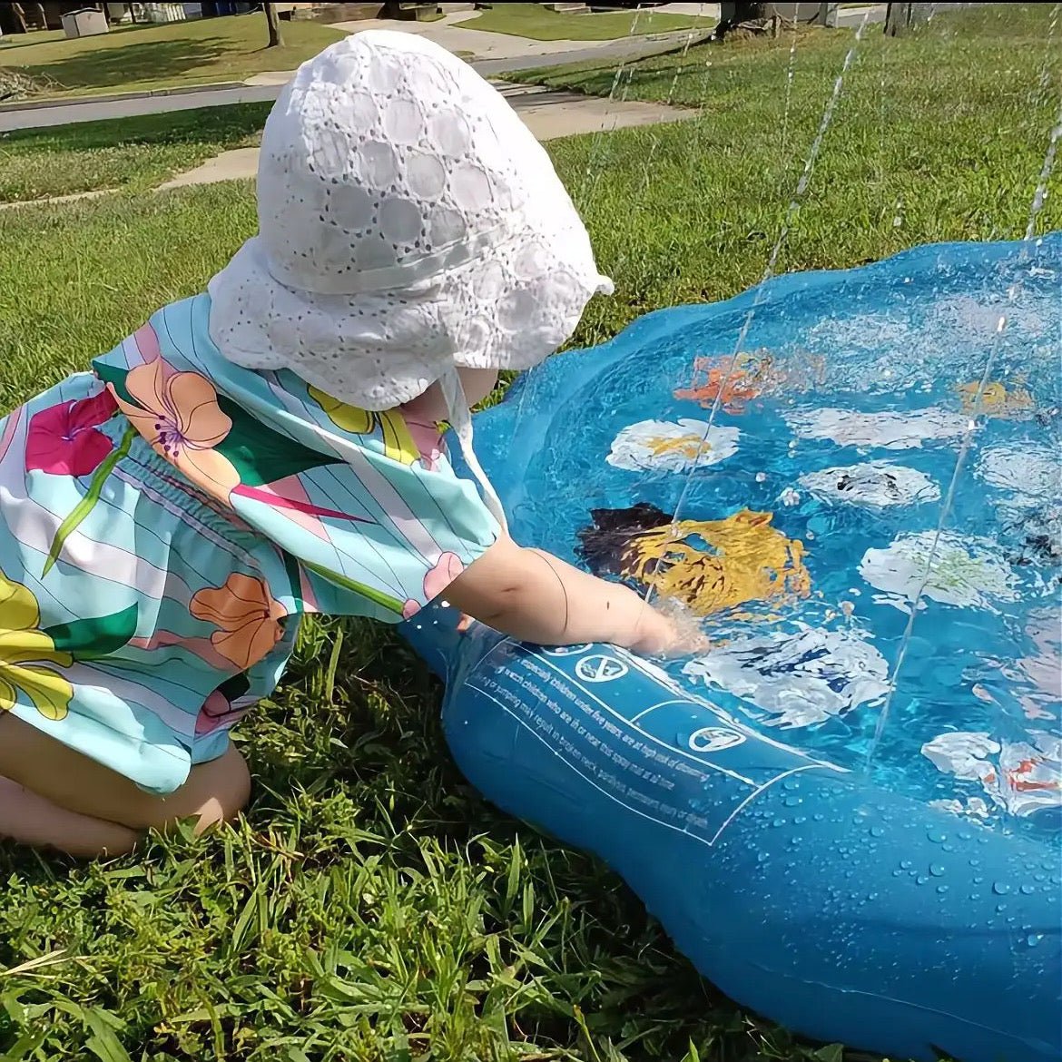Inflatable Splash Play Mat - Zghartoys