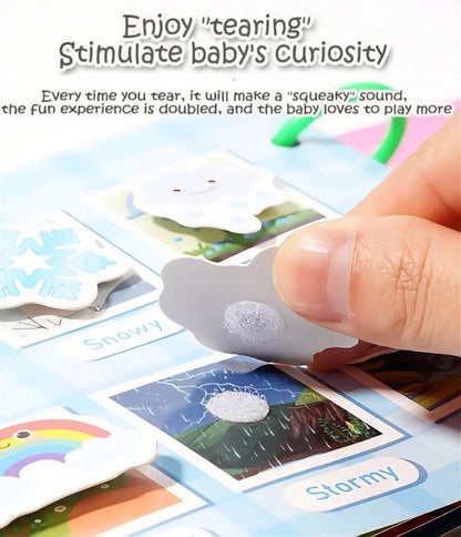 Toddler Busy Book – Activity Binder for Kids 2+ Years - Zghartoys