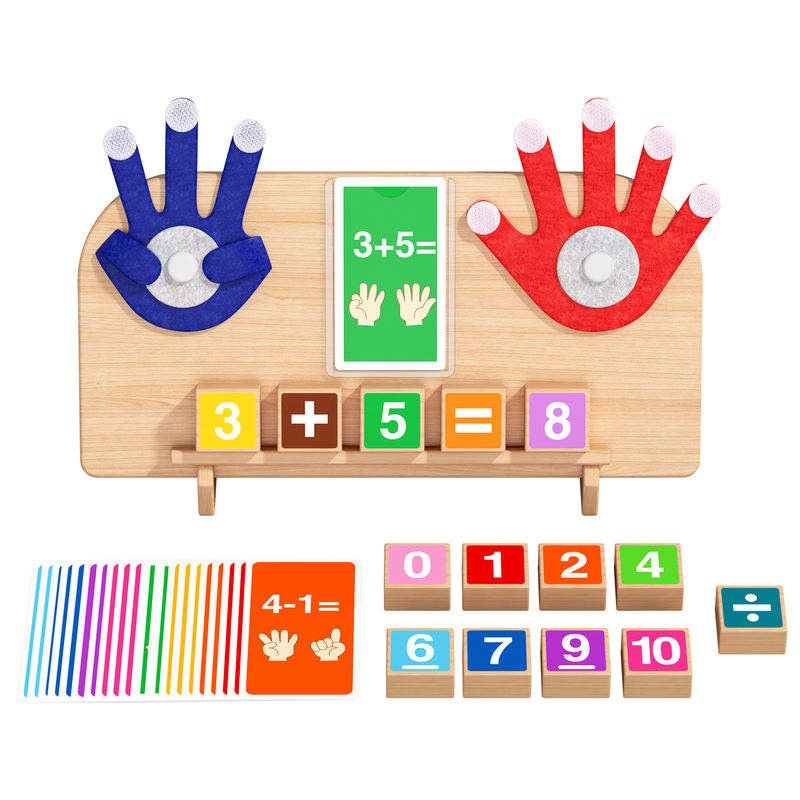 Montessori - inspired finger mathematics - Zghartoys