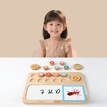 Alphabet & Numbers Recognition Board - Zghartoys