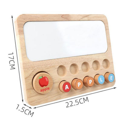 Alphabet & Numbers Recognition Board - Zghartoys