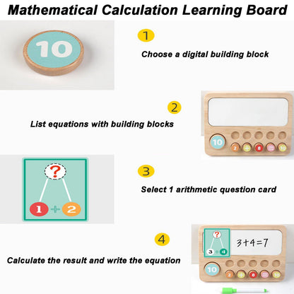 Alphabet & Numbers Recognition Board - Zghartoys