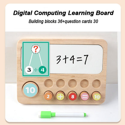 Alphabet & Numbers Recognition Board - Zghartoys