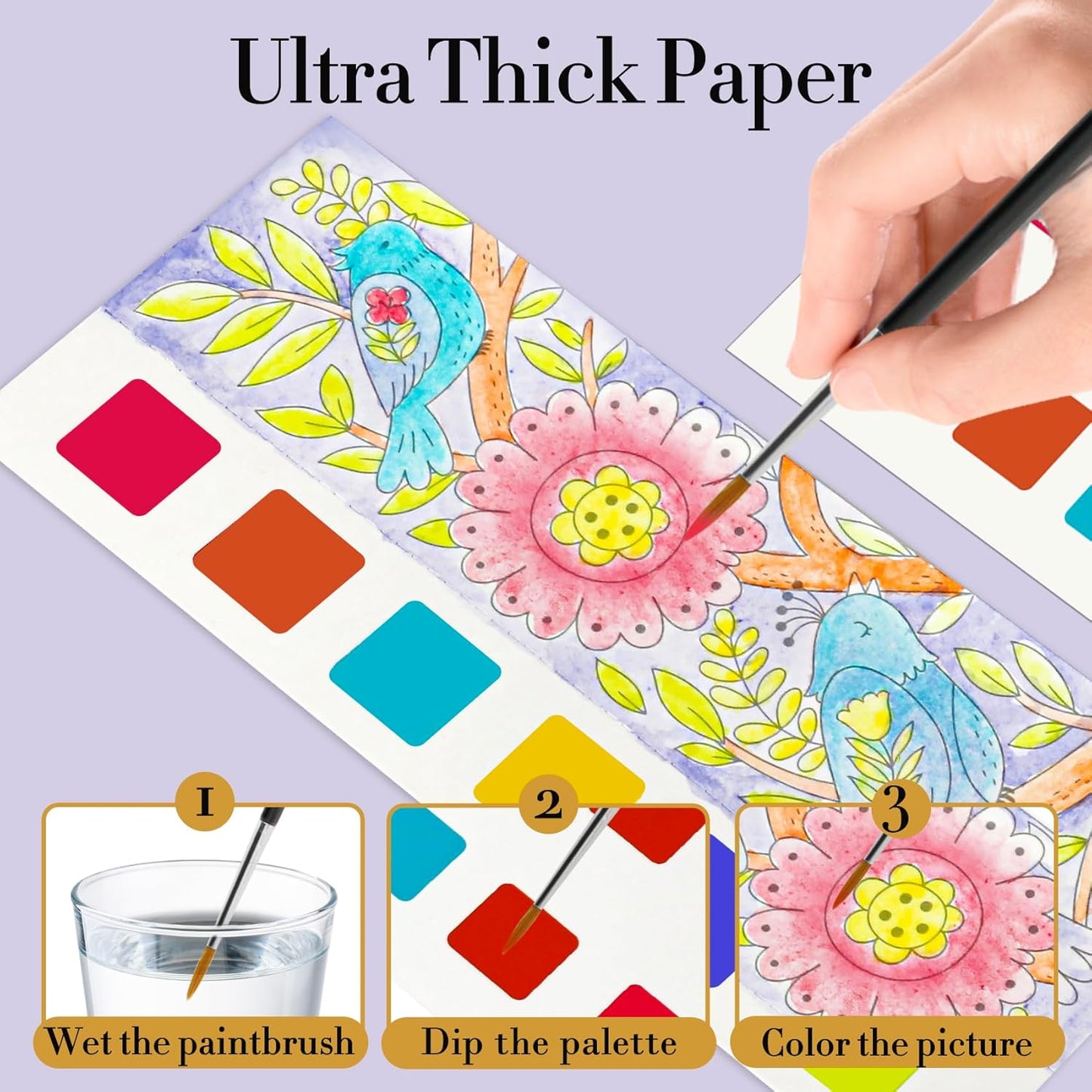 Watercolor Painting Book - Zghartoys